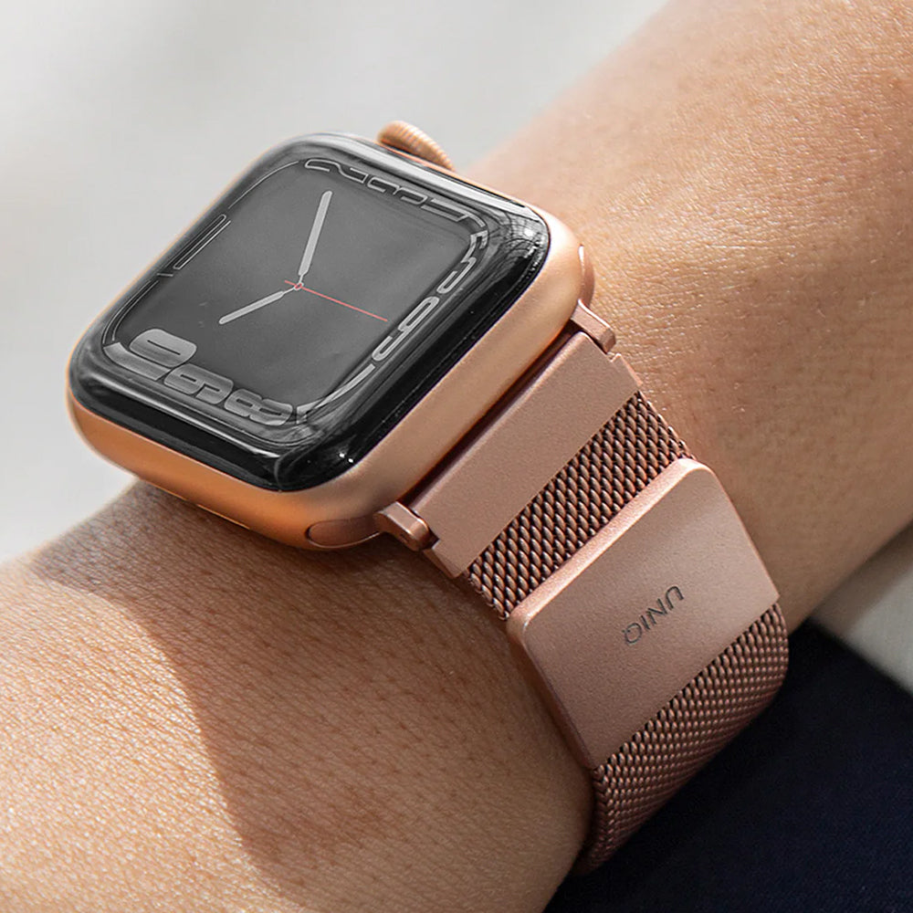 UNIQ Dante Armband für Apple Watch 42mm / 41mm / 40mm / 38 Series, Goldfarben