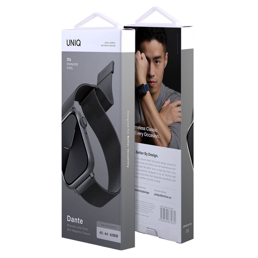UNIQ Dante Armband für Apple Watch 42mm / 41mm / 40mm / 38 Series, Goldfarben