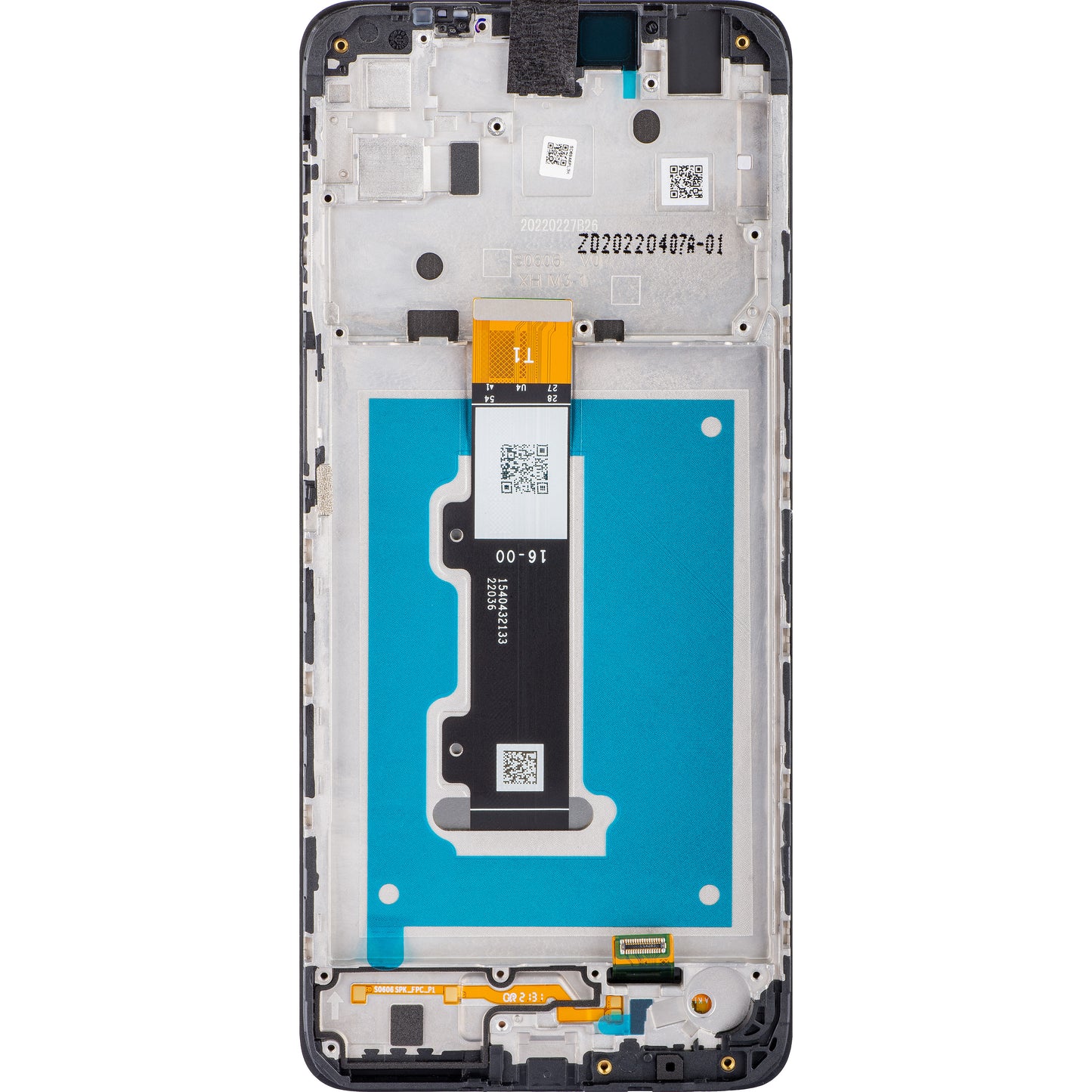Motorola Moto Moto E32 Touchscreen Display mit Rahmen, Schwarz, Service Pack 5D68C20684