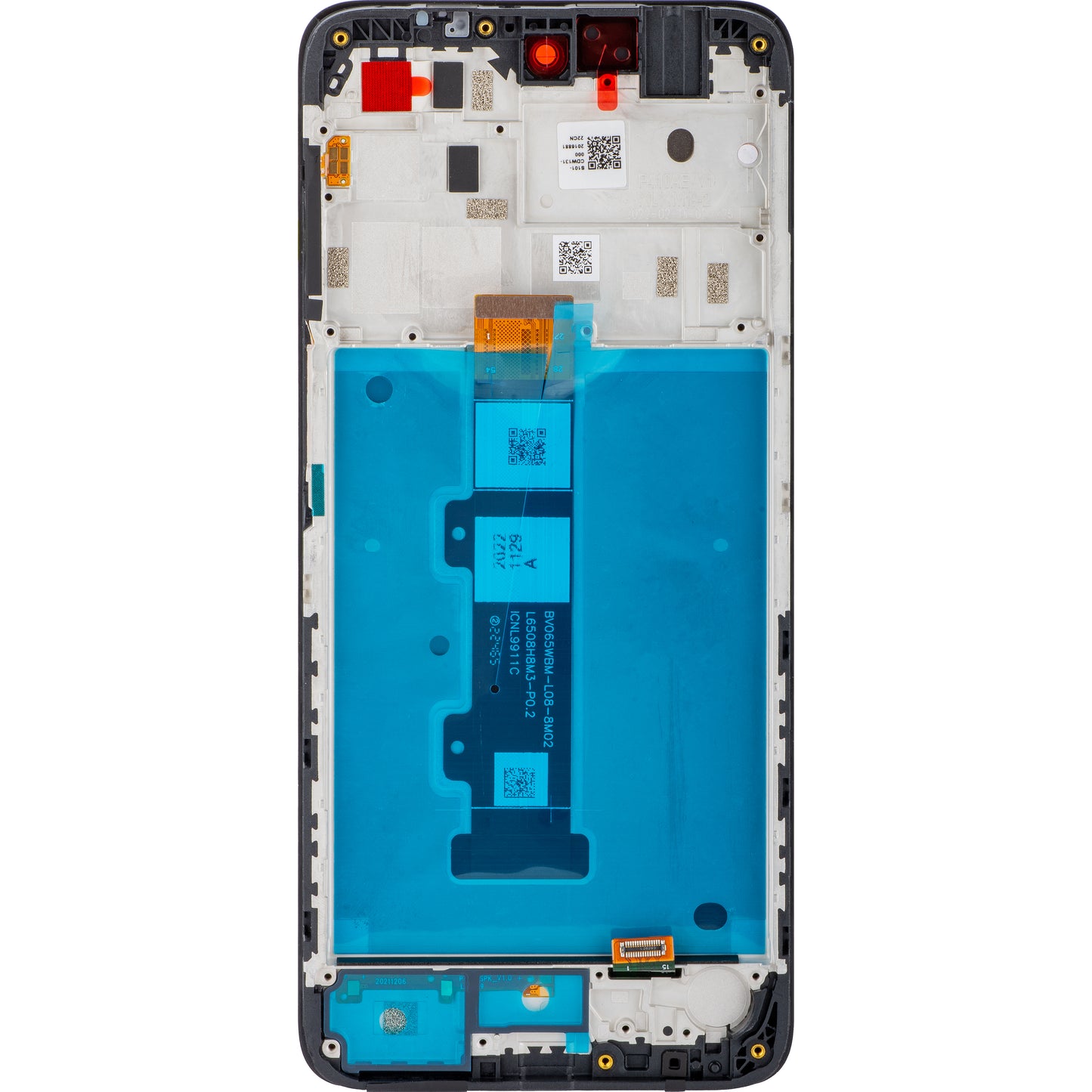 Motorola Moto Moto G22 Touchscreen Display, mit Rahmen, Schwarz, Service Pack 5D68C20423