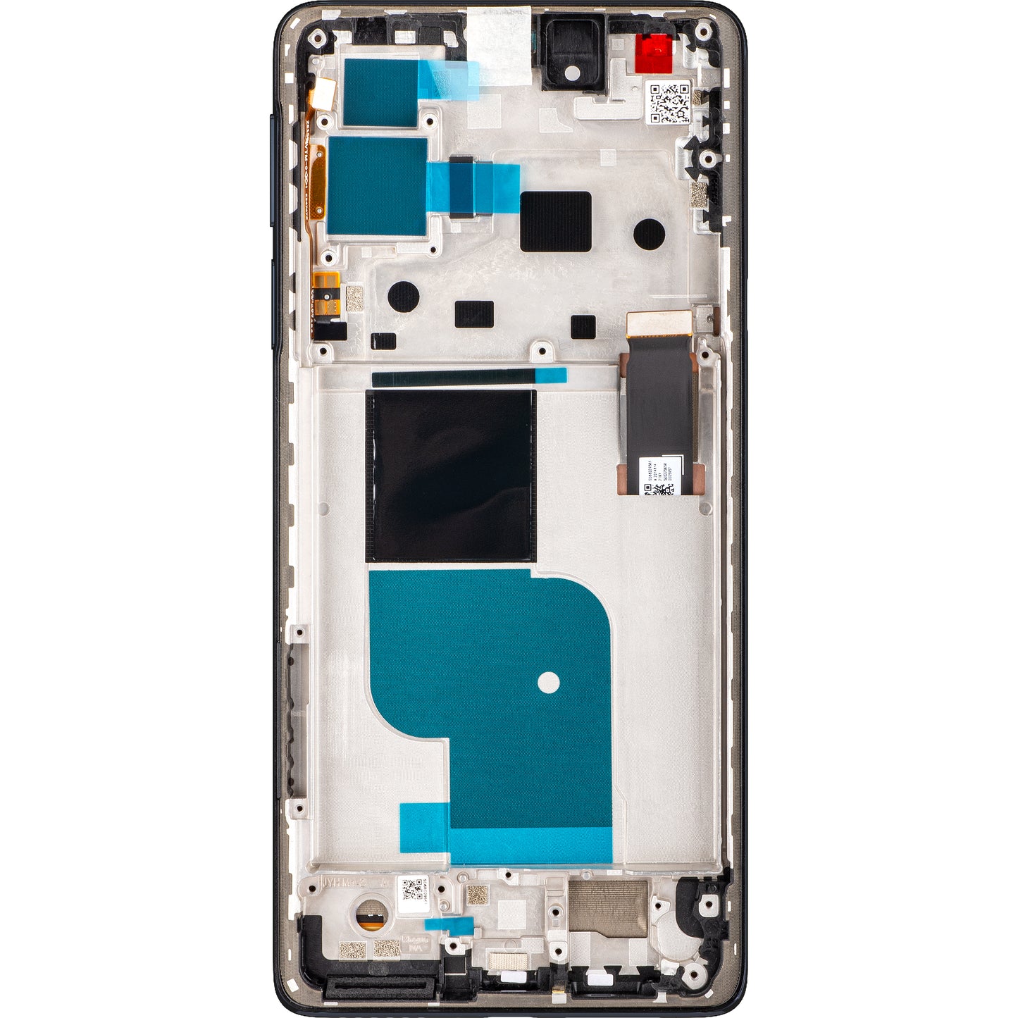 Touchscreen-Display Motorola Edge 30 Pro, mit Rahmen, Schwarz, Service Pack 5D68C20263