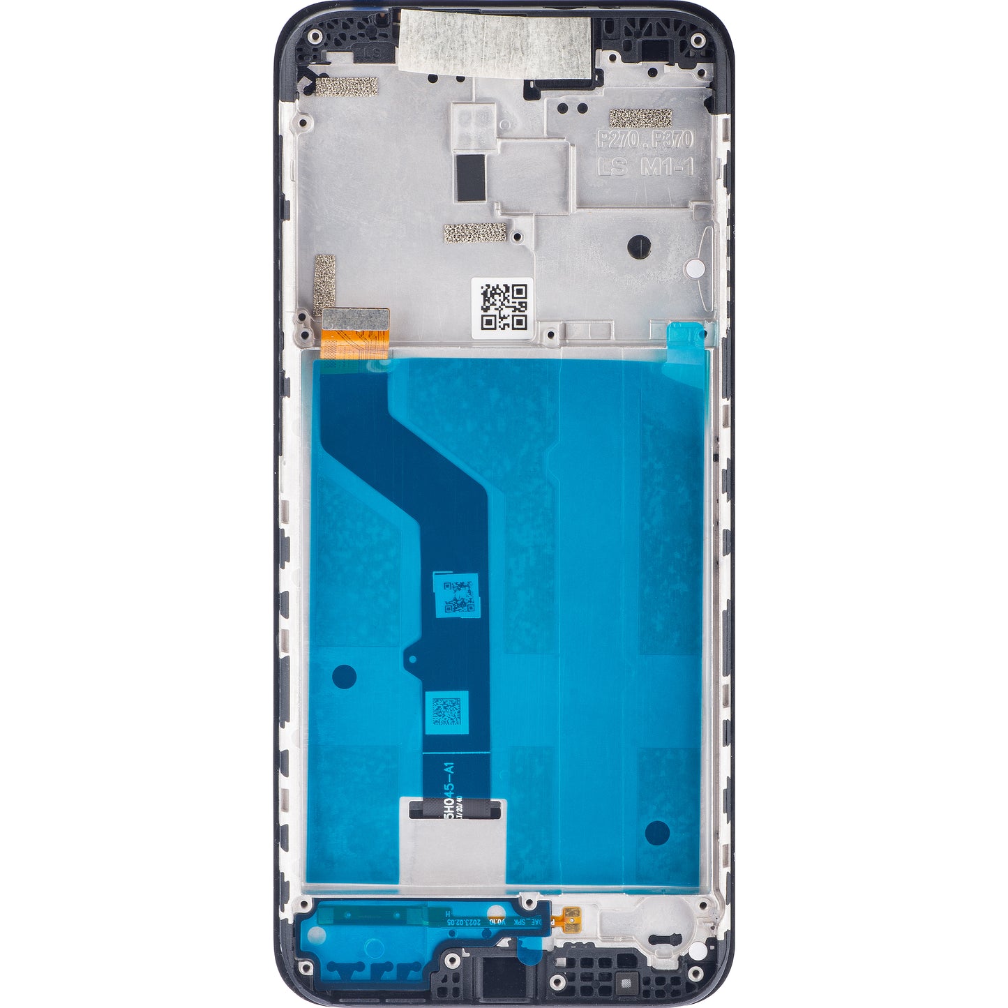 Motorola Moto Moto E7 Plus Touchscreen Display, mit Rahmen, Schwarz, Service Pack 5D68C17416