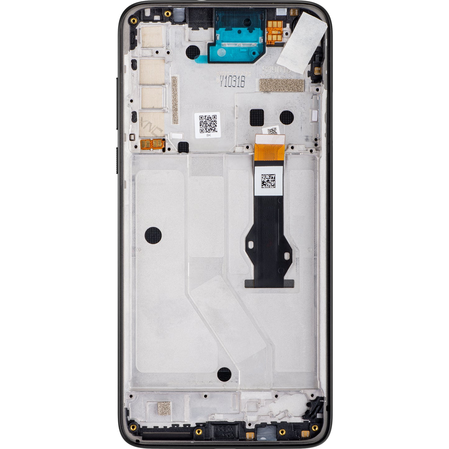 Motorola Moto G8 Power Touchscreen Display, mit Rahmen, Smoke Black, Service Pack 5D68C16142