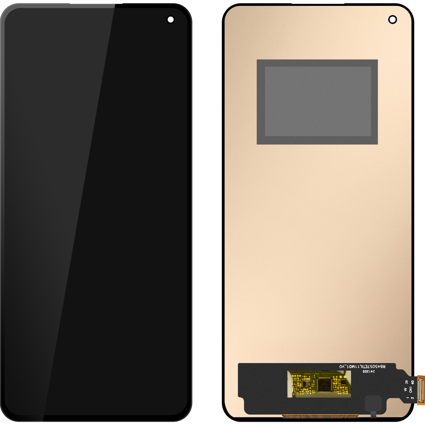 Display mit Touchscreen MP kompatibel mit Xiaomi Mi 11 Lite