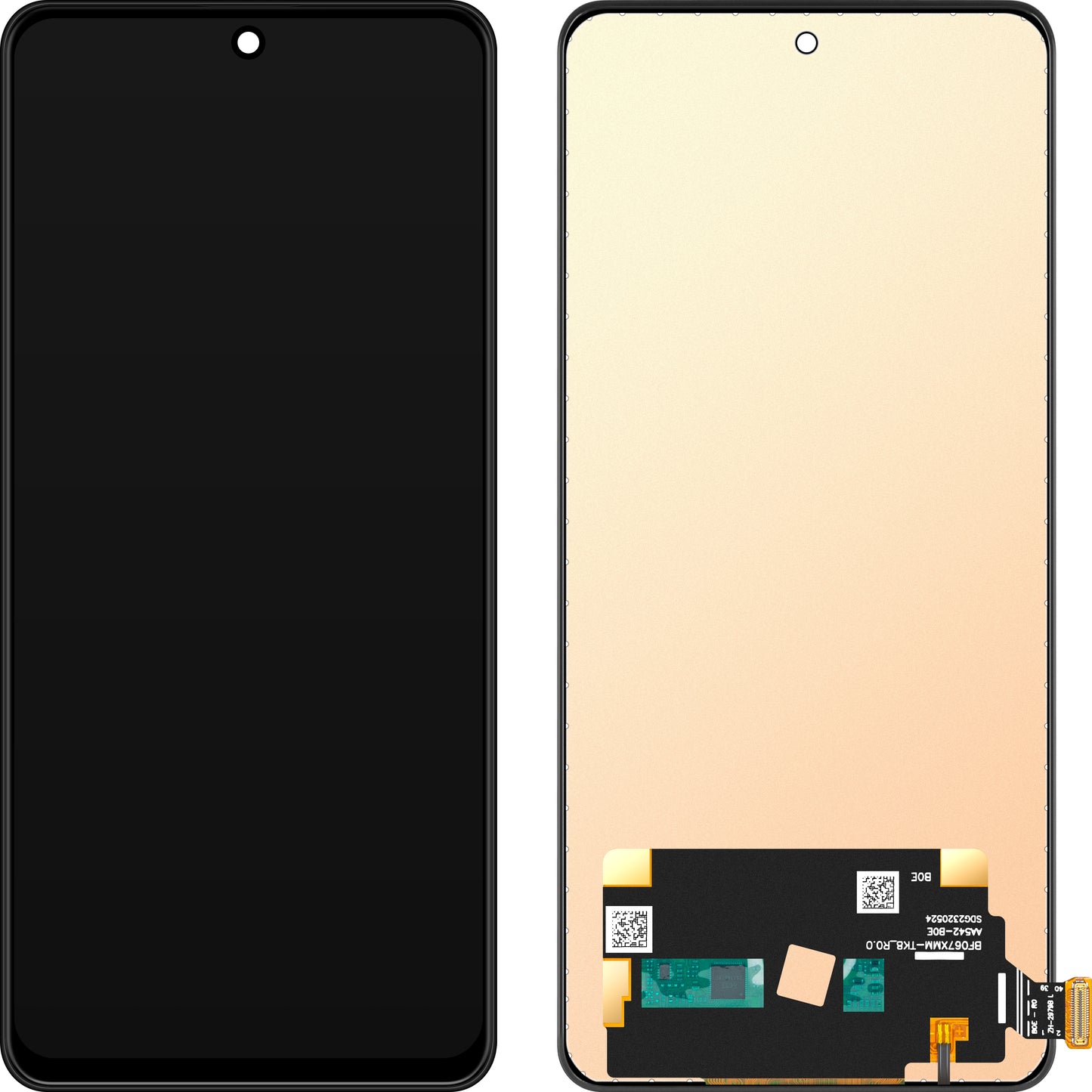 Display mit Touchscreen MP kompatibel mit Oppo Reno10 Pro