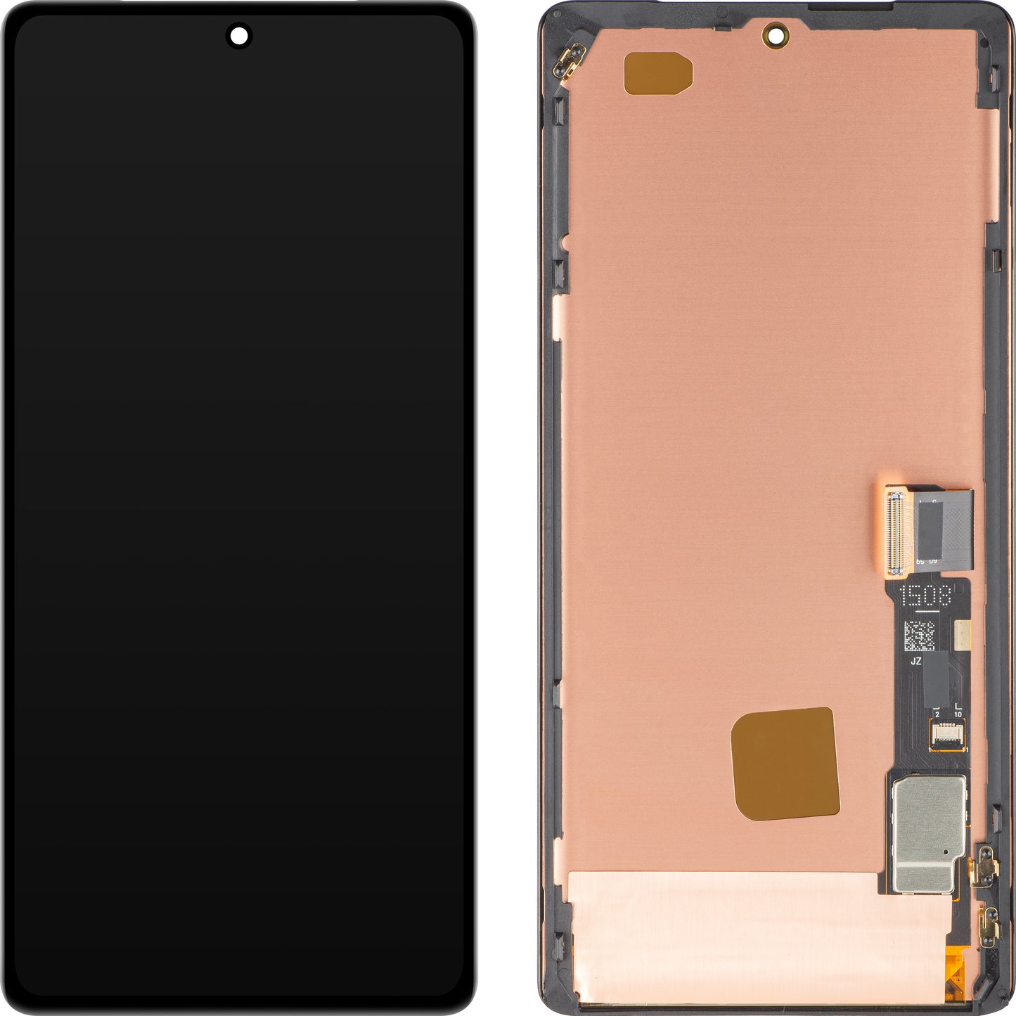 Display mit Touchscreen MP kompatibel mit Google Pixel 7 Pro, OLED-Version