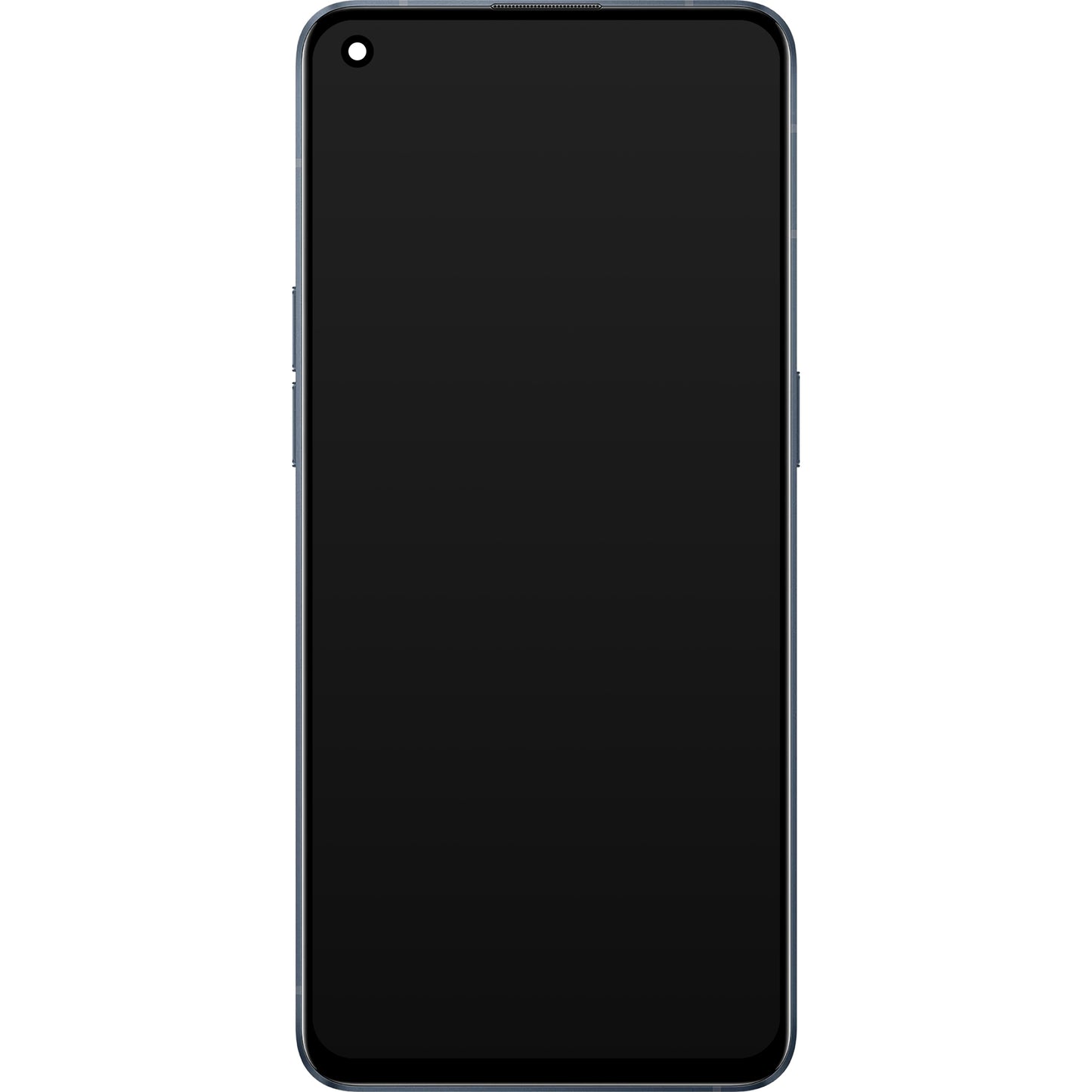Touchscreen Display Oppo Reno6 5G, mit Rahmen, Schwarz (Stellar Black), Service Pack 4907749