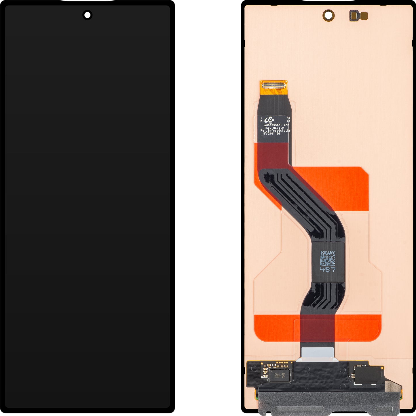 Display mit Touchscreen Samsung Galaxy Z Fold6 F956, Sub Outer, Service Pack GH82-35047A