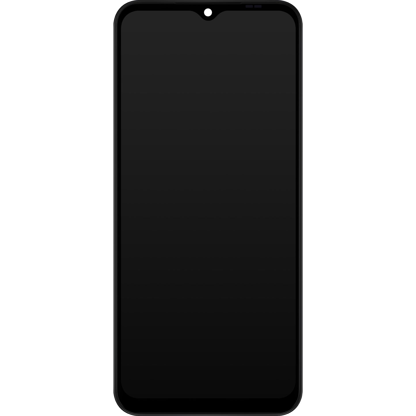 Touchscreen Display Samsung Galaxy A14 A145, mit Rahmen, Nicht-Europa Version, Schwarz, Service Pack GH82-3111185A