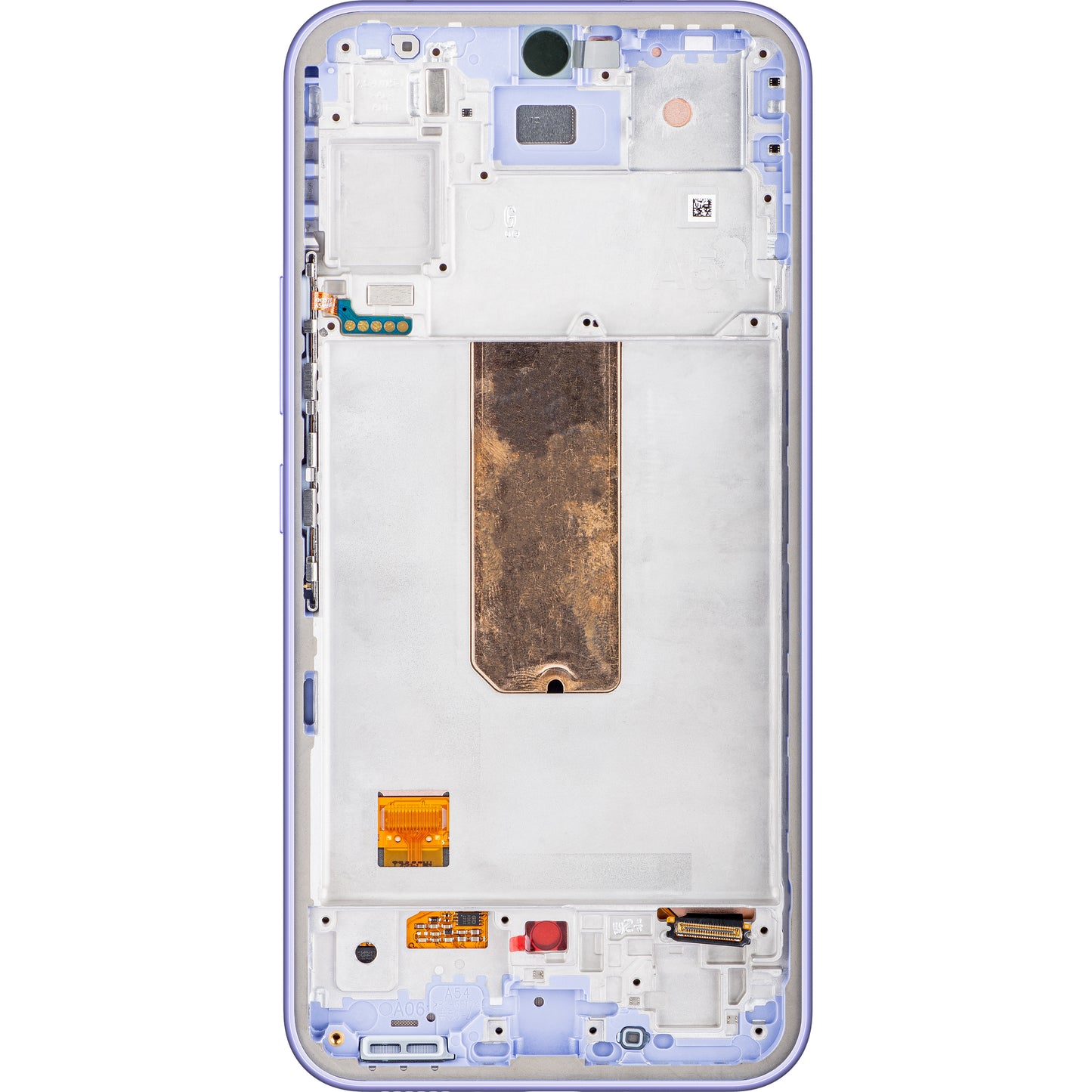 Touchscreen Display Samsung Galaxy A54 A546, mit Rahmen, Lila, Service Pack GH82-31231D