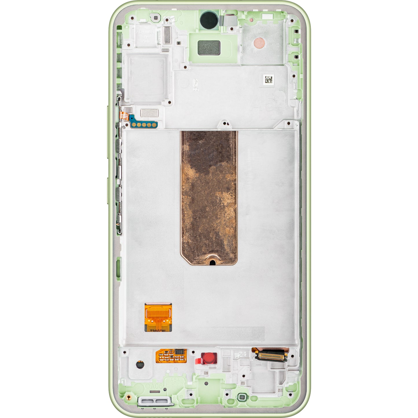Touchscreen Display Samsung Galaxy A54 A546, mit Rahmen, lindgrün, Service Pack GH82-31231C