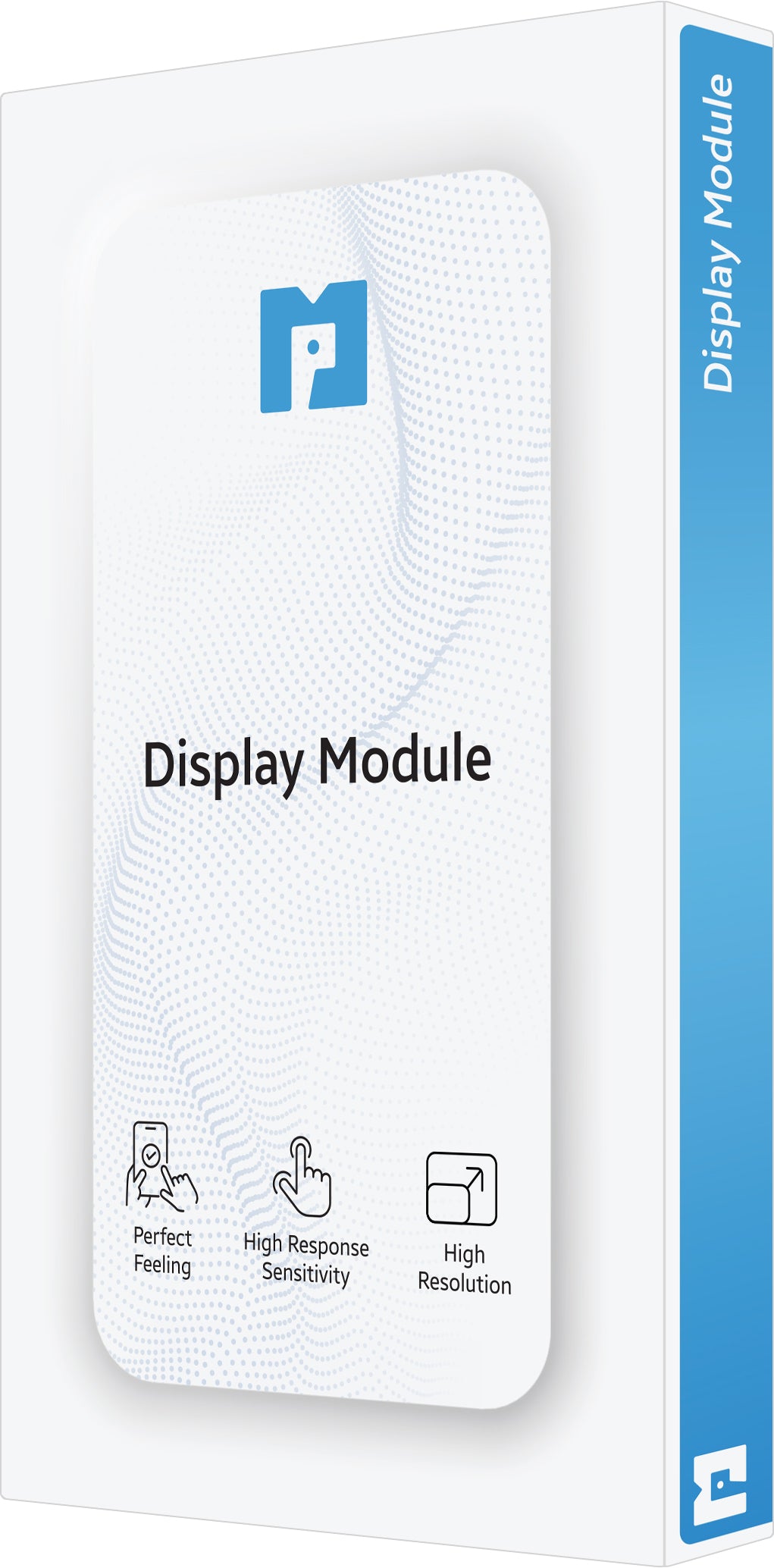 Touchscreen-Display mit Näherungssensor MP kompatibel mit Apple iPhone 16, mit Rahmen, OLED FHD Diagnosesoftware-Version, Schwarz