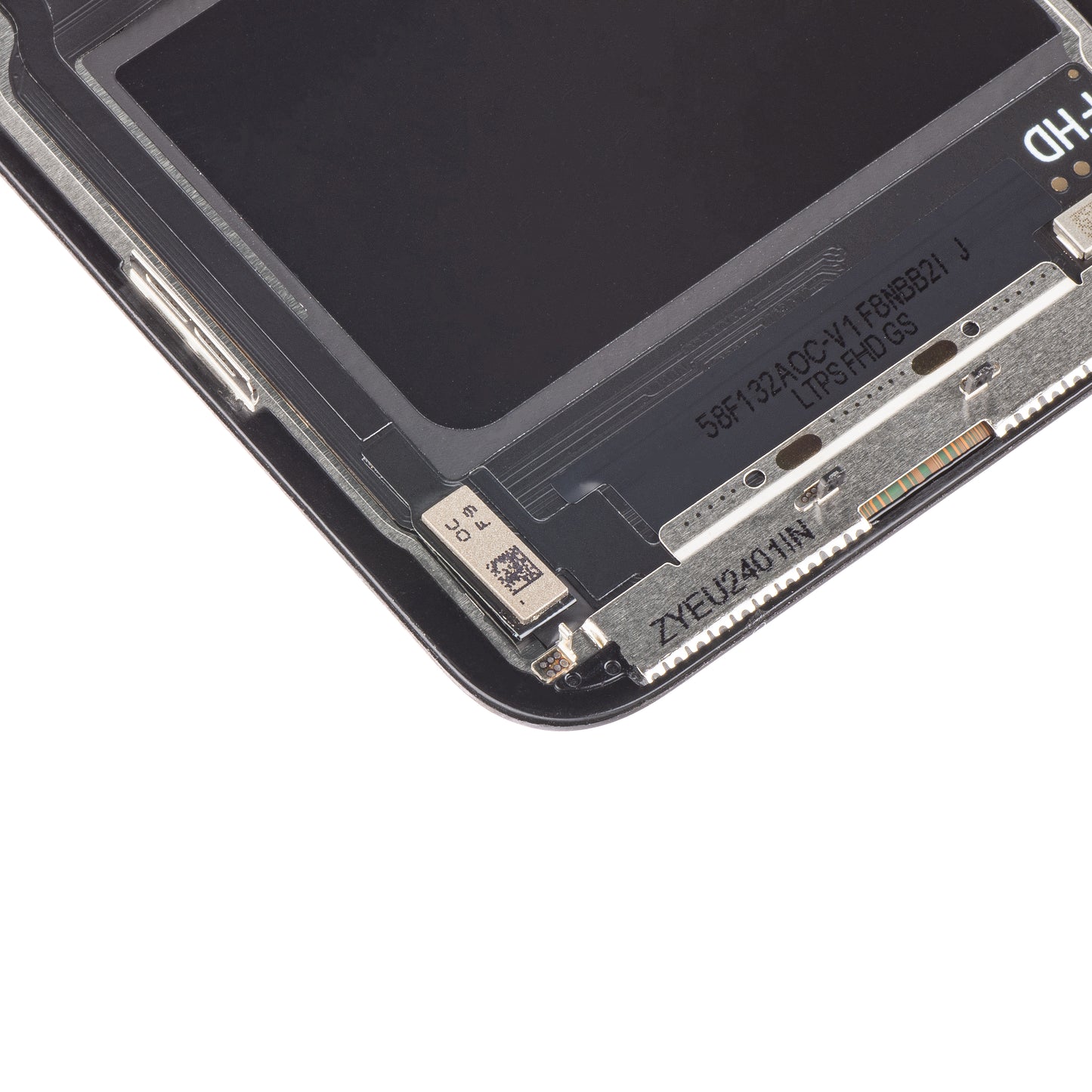 ZY Touchscreen Display für Apple iPhone 11 Pro, mit Rahmen, In-Cell IC Movable LCD Version, Schwarz