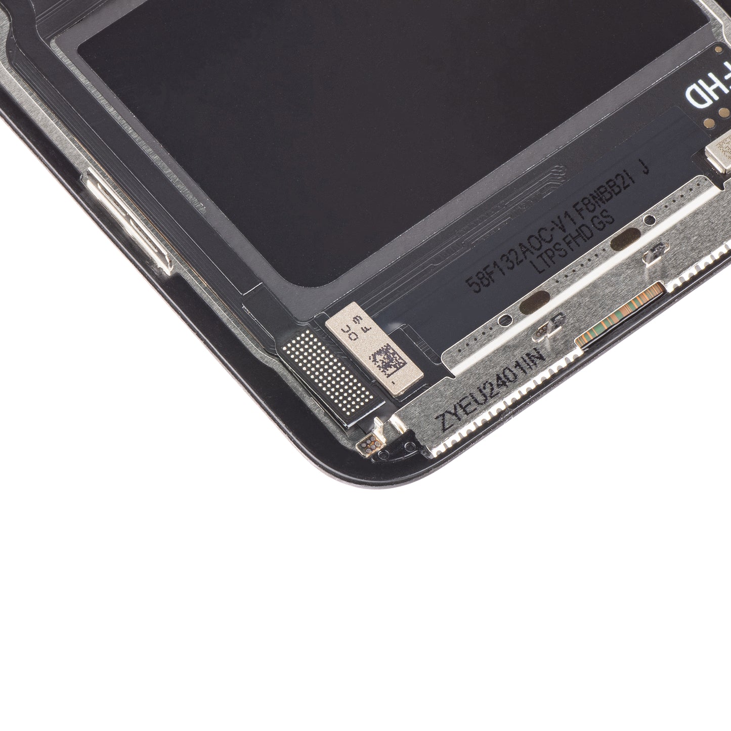 ZY Touchscreen Display für Apple iPhone 11 Pro, mit Rahmen, In-Cell IC Movable LCD Version, Schwarz