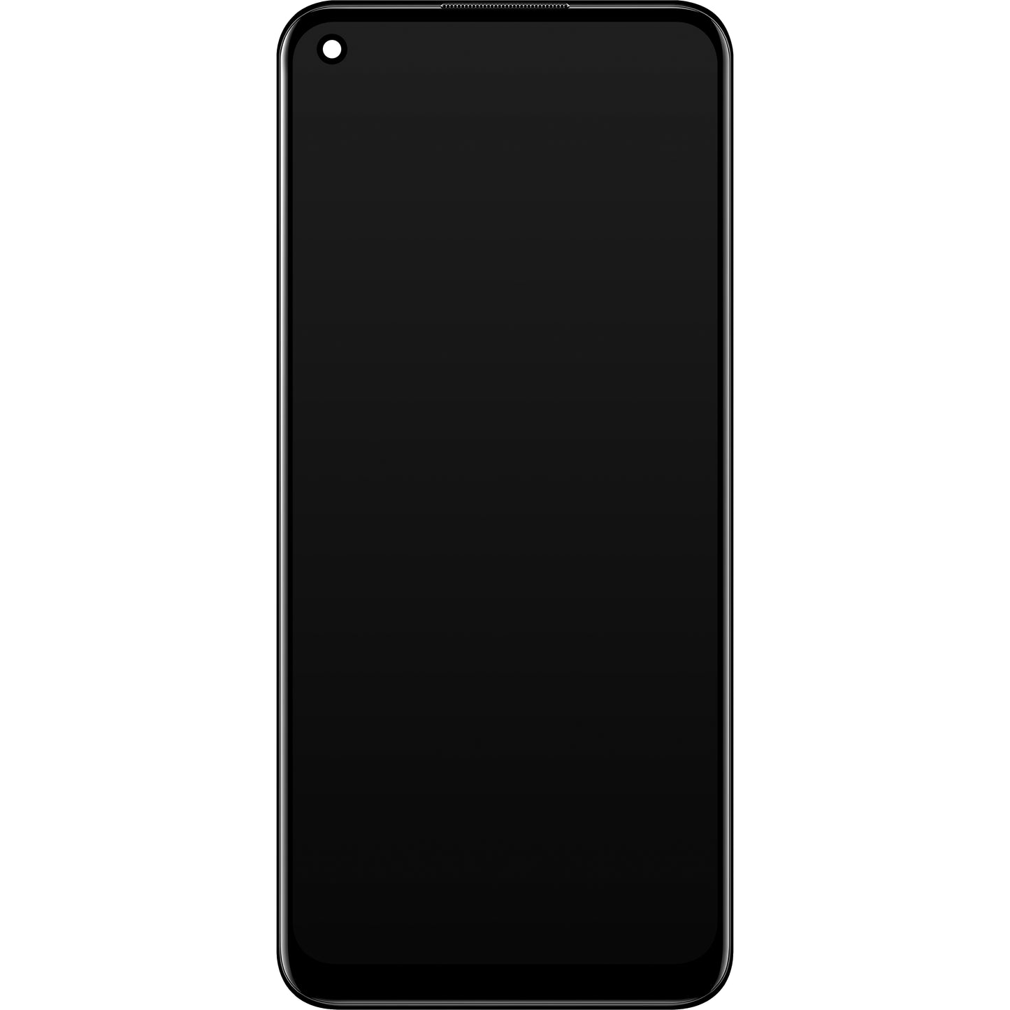 Touchscreen Display Oppo A11s / A53s / A32 / A33 (2020) / A53 4G, mit Rahmen, Schwarz, Service Pack 4905105