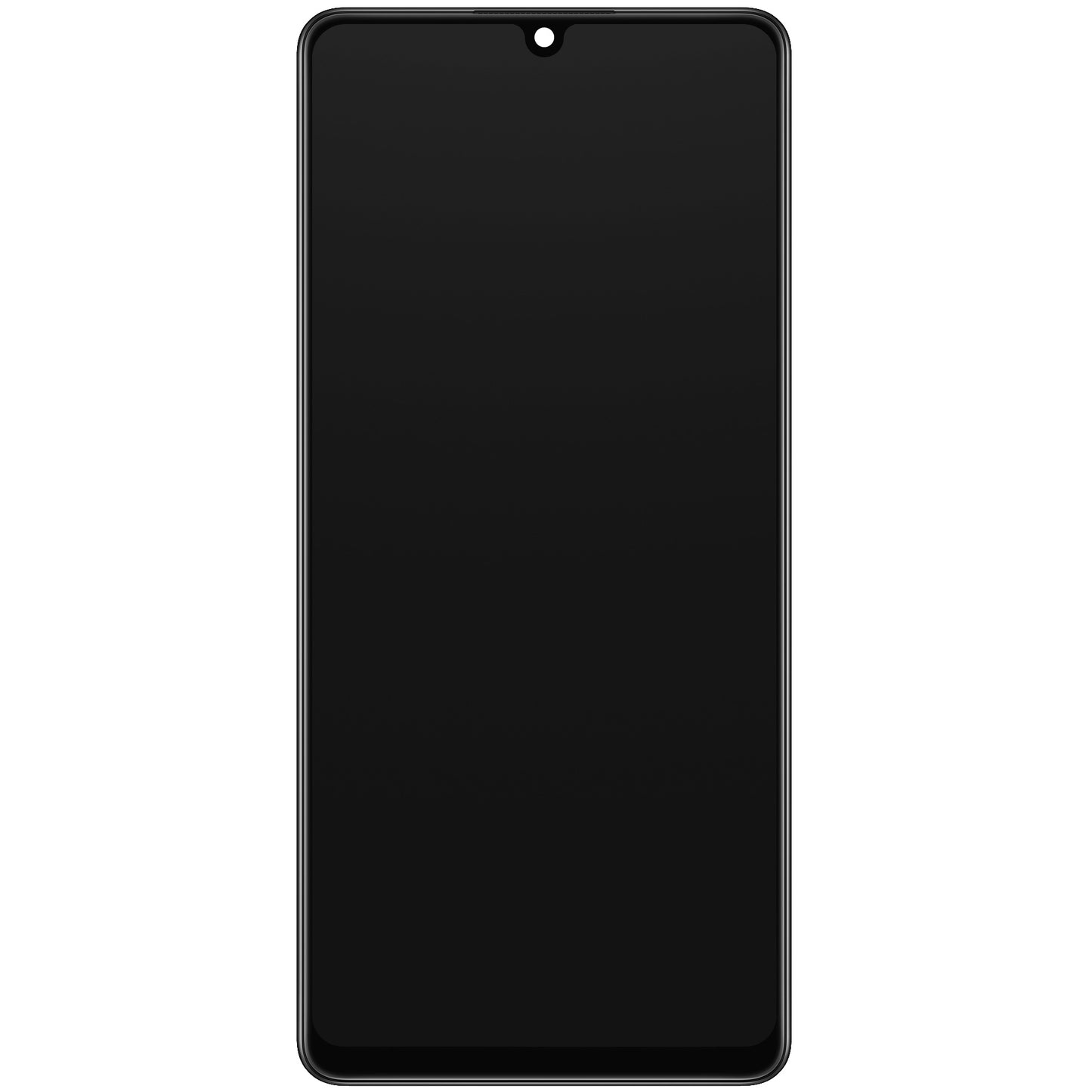 Touchscreen Display Samsung Galaxy A42 5G A426, with Frame, Black, Service Pack GH82-24375A