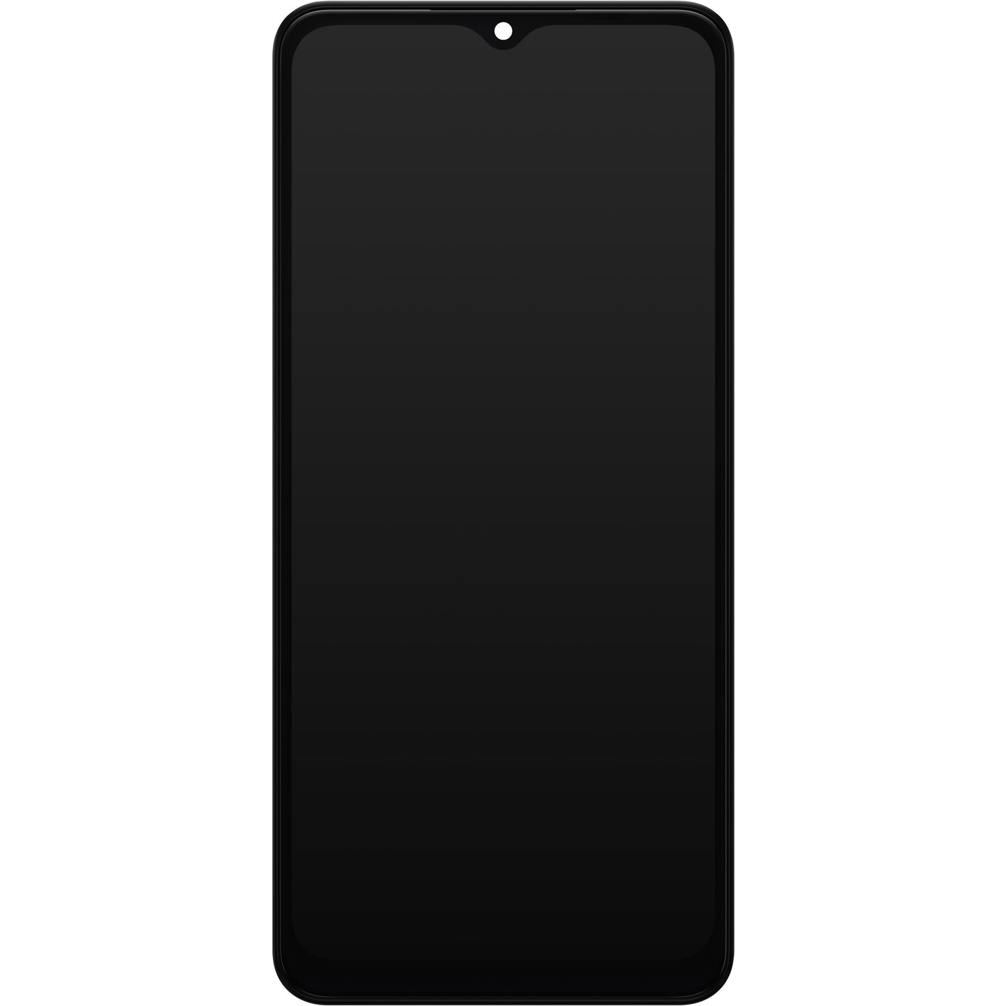 Touchscreen Display Samsung Galaxy A04s A047, mit Rahmen, Schwarz, Service Pack GH82-29805A