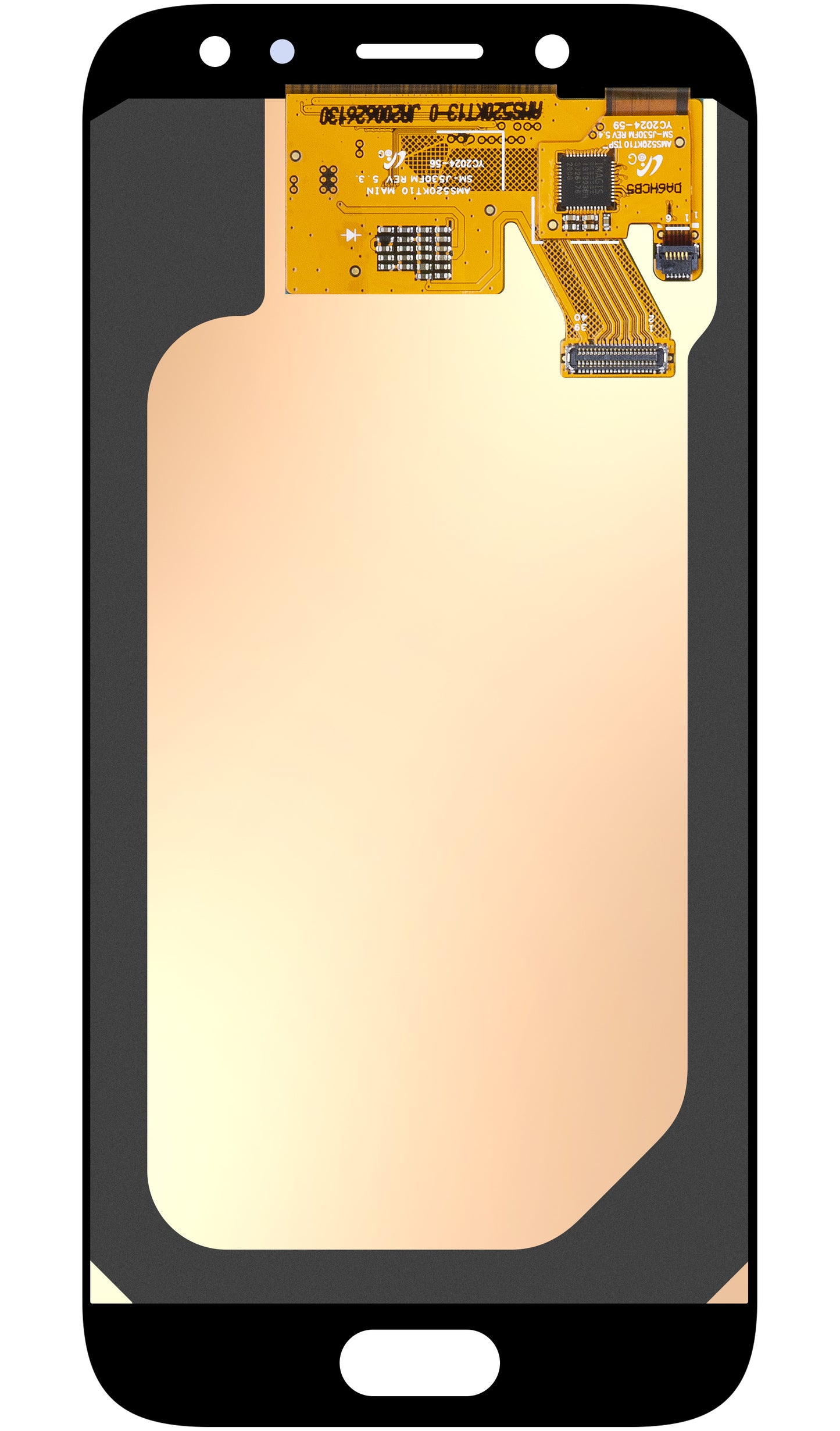 Touchscreen Display Samsung Galaxy J5 (2017) J530, Schwarz Service Pack GH97-20738A