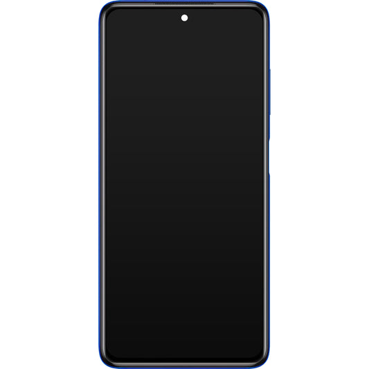 Display mit Touchscreen Xiaomi Poco X3 Pro, mit Rahmen, Blau, Service Pack 560003J20S00