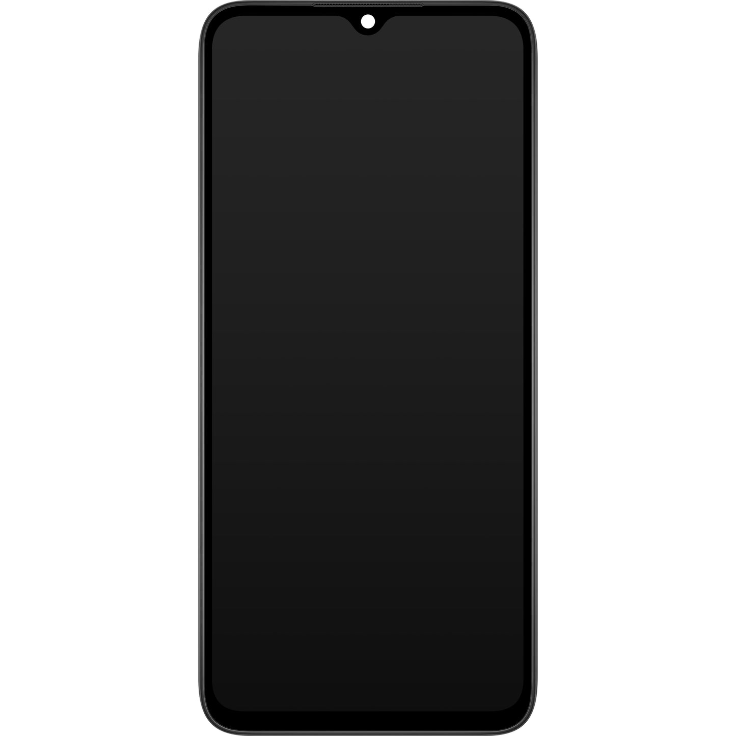 Xiaomi Redmi Redmi 9C NFC / 9C / 9A Touchscreen Display mit Rahmen, Schwarz, Service Pack 5600070C3L00