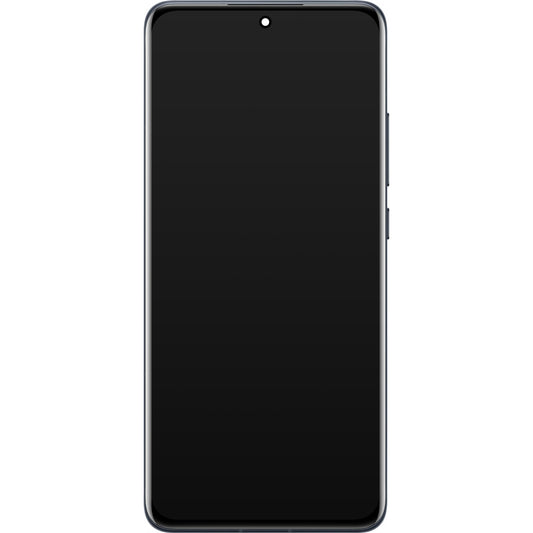 Xiaomi 12S / 12X / 12 Touchscreen Display, mit Rahmen, Schwarz, Service Pack 56000300300L300