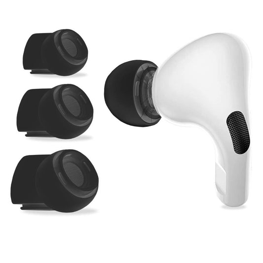 Tech-Protect Ohrstöpsel für Apple AirPods Pro Series, Größe S / M / L, Schwarz