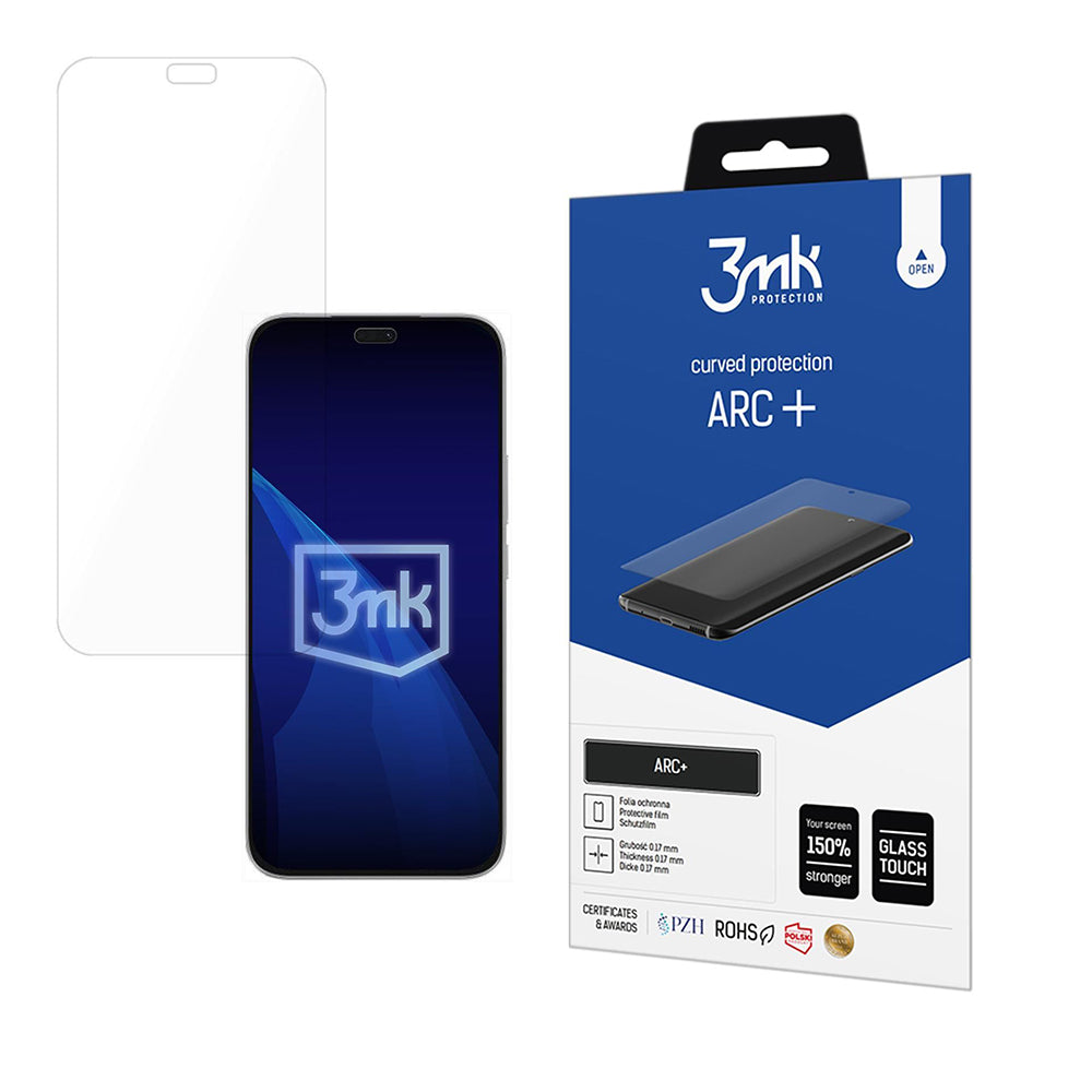 3MK ARC+ Screen Protector Film for Honor 400 Lite, Plastic