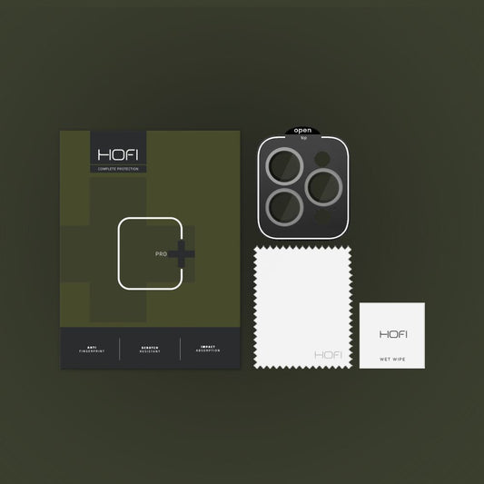 Kamera-Schutzfolie HOFI CamRing PRO+ für Apple iPhone 15 Pro Max / 15 Pro, glasgeschützt