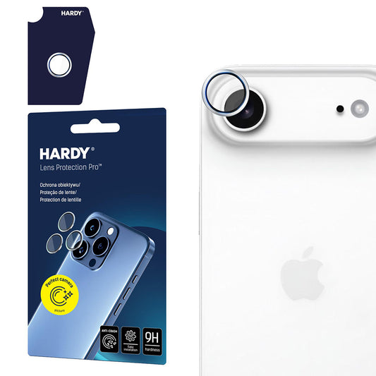 Schutzfolie Rückkamera 3MK Hardy Protection Pro für Apple iPhone 17 Air, Gehärtetes Glas, Silbern
