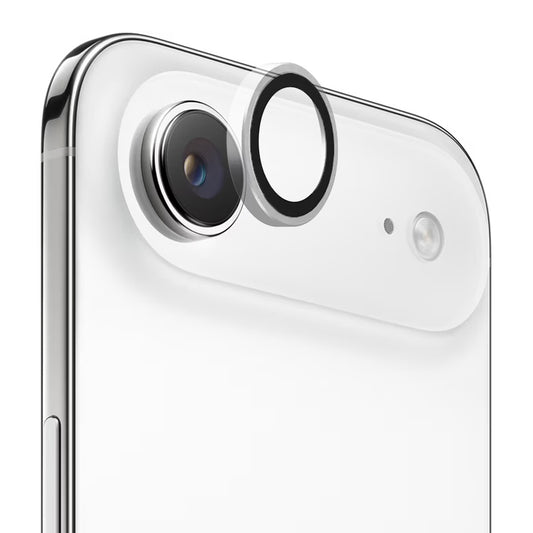 Blueo Metal Frame Rear Camera Protection Film for Apple iPhone 17 Air, Tempered Glass, Transparent