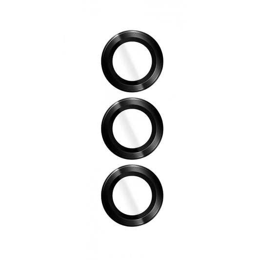 Schutzfolie Lito S+ für die Rückkamera des Samsung Galaxy S26 Plus / S26, gehärtetes Glas, Schwarz