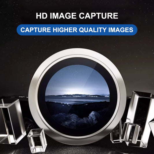 Schutzfolie Lito Titanium AR für die Rückkamera des Apple iPhone 17, gehärtetes Glas, Schwarz