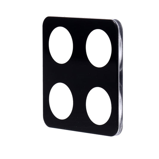 Schutzfolie Techsuit für die Rückkamera für Honor 400 Smart 4G / X7d 4G / 400 Smart 5G, gehärtetes Glas, Schwarz