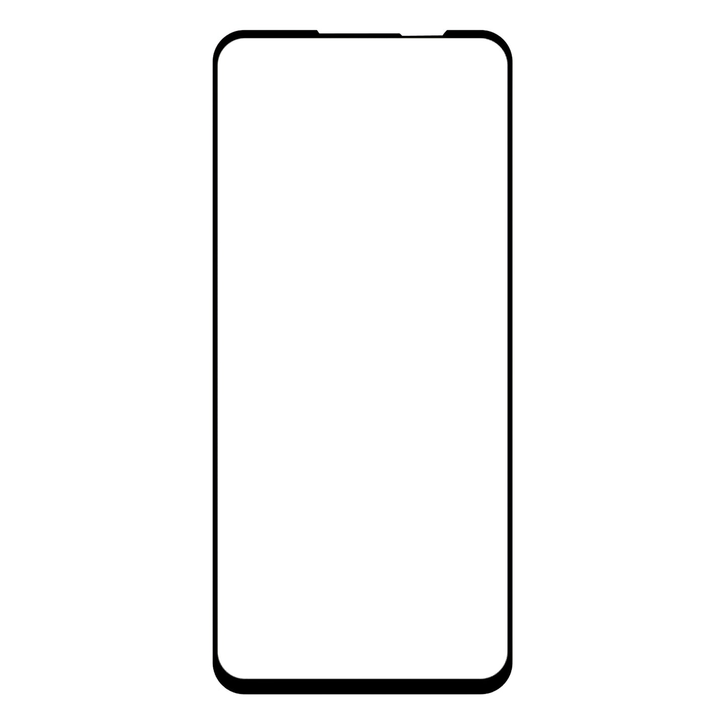 OEM-Keramik-Displayschutz für Motorola Moto Moto G54 Power Edition / G14 / G54 / G73, flexibles Glas, Vollverklebung, 5D, schwarz