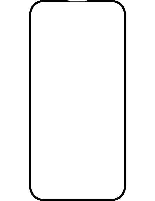 OEM Displayschutzfolie für Apple iPhone 16 Pro Max, abgeschirmtes Glas, vollflächig verklebt, 5D, schwarz