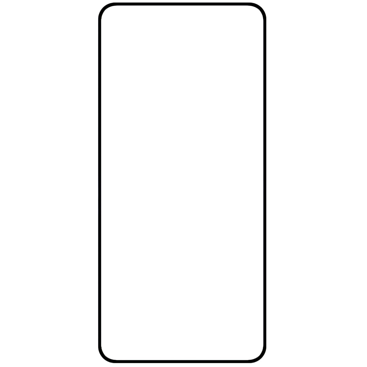 OEM Displayschutzfolie für Samsung Galaxy A56 A566, gehärtetes Glas, Full Glue, 5D, Schwarz