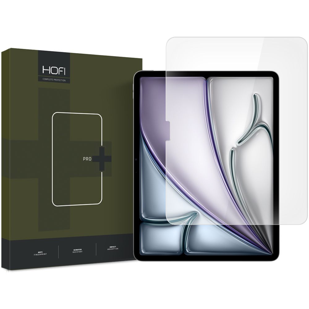 Schutzfolie HOFI Glass PRO+ für Apple iPad Air 11 (2026) / Air 11 (2025), gehärtetes Glas, Vollverklebung, 2.5D
