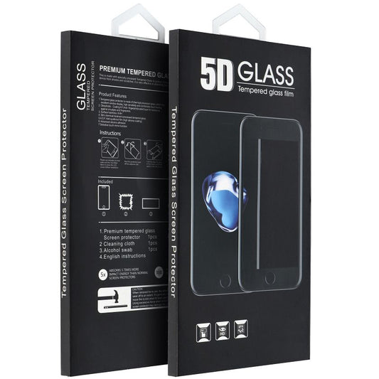 OEM-Bildschirmschutzfolie für Apple iPhone 16 Pro Max, Vollverklebung, 5D, Glasschild, 5D