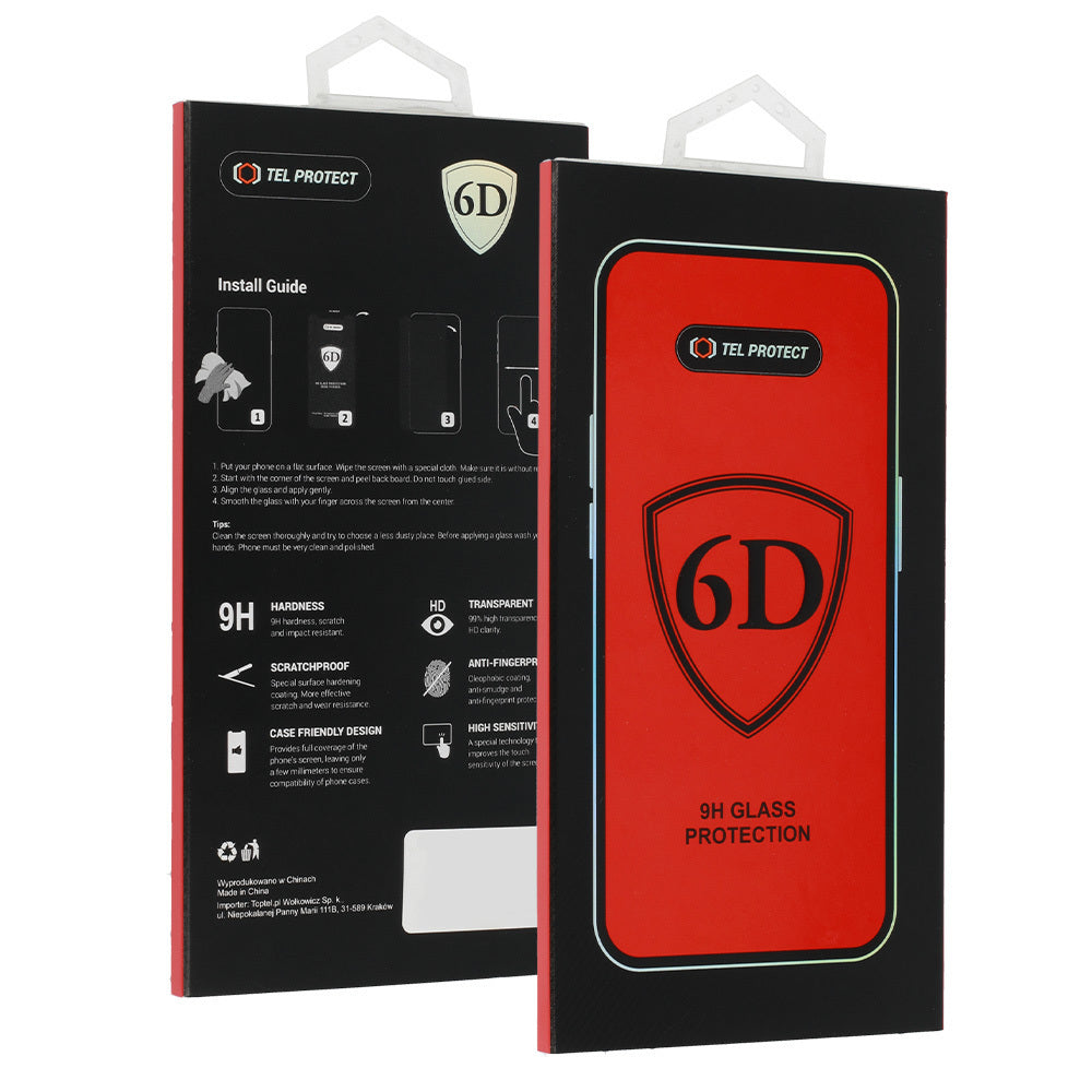 OEM Screen Protector for Samsung Galaxy S26 Ultra S948, Tempered Glass, Full Glue, 6D, Black