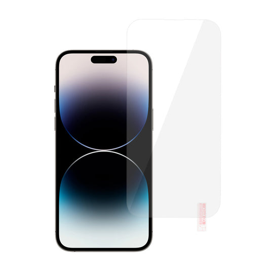 OEM Orange Displayschutzfolie für Apple iPhone 18 Pro / 17 Pro / 17 / 16 Pro, gehärtetes Glas, Full Glue
