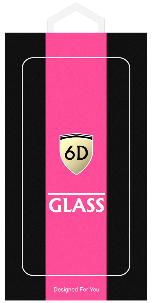 OEM Displayschutzfolie für Samsung Galaxy S24 Ultra S928, abgeschirmtes Glas, Vollverklebung, 6D, Schwarz