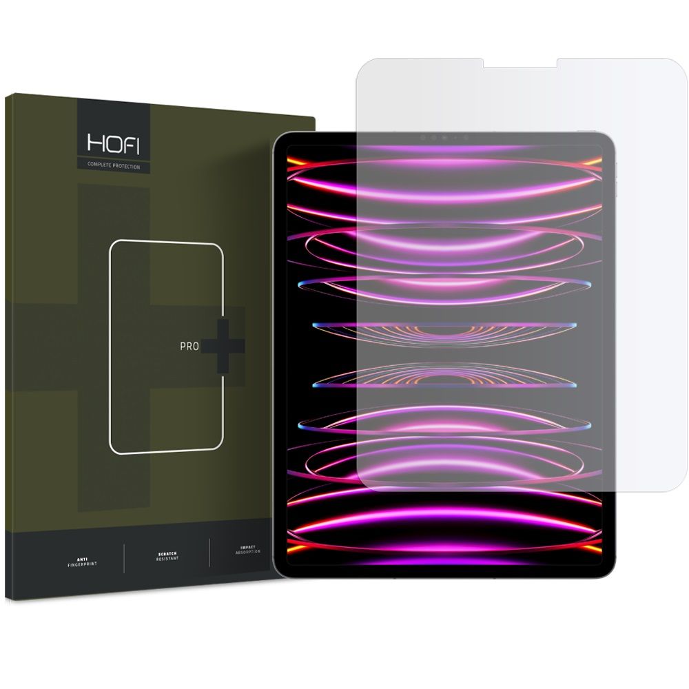 Schutzfolie HOFI PRO+ für Apple iPad Pro 11 (2022) / Pro 11 (2021) / Pro 11 (2020), Gehärtetes Glas, Vollkleber HOFI102