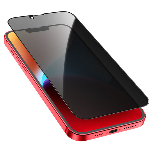 Schutzfolie Privacy HOCO G15 für Apple iPhone 12 / 12 Pro, Gehärtetes Glas, Vollverklebung, 5D