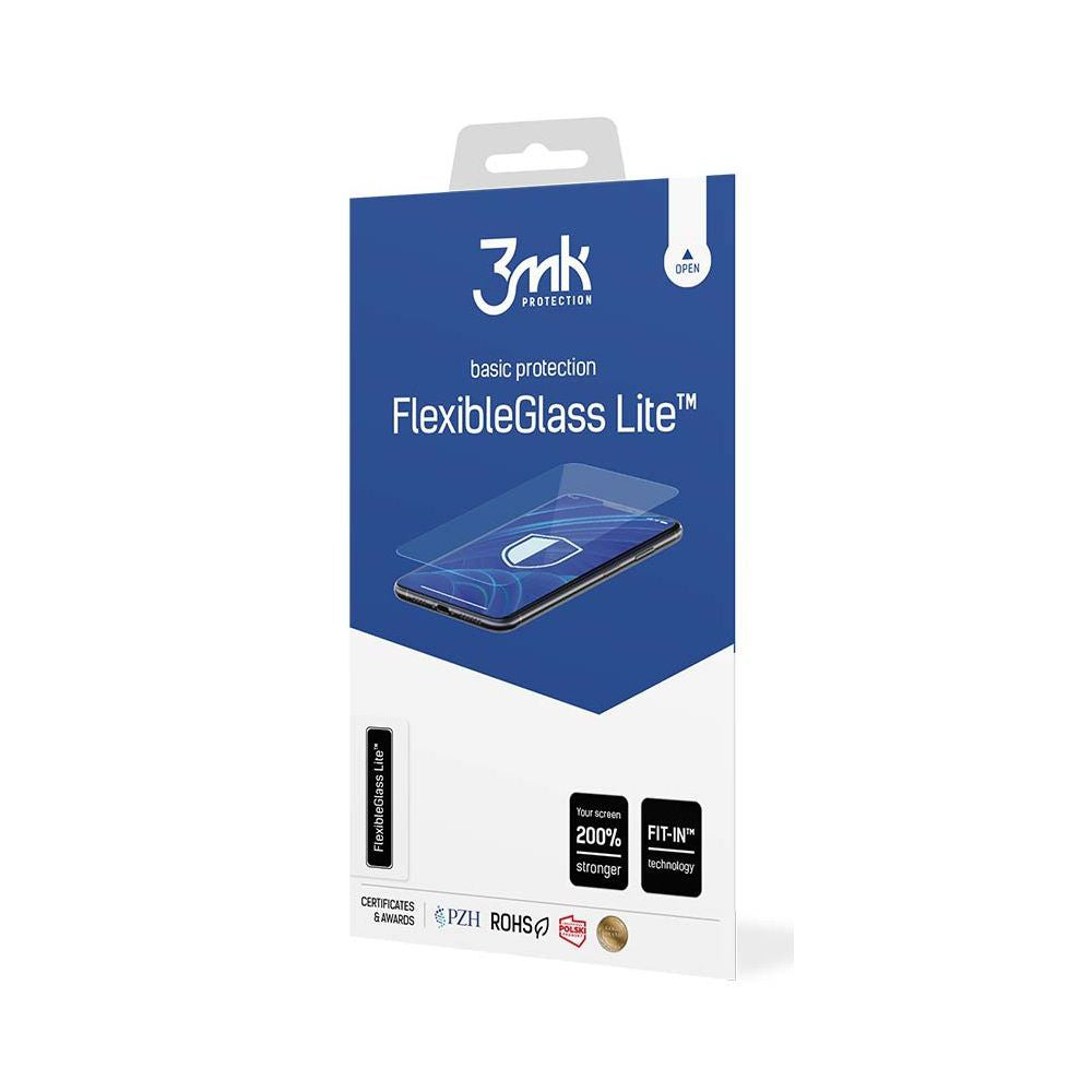 Schutzfolie 3MK FlexibleGlass Lite für Motorola Moto G06 Power / G06, Flexibles Glas, Vollverklebung