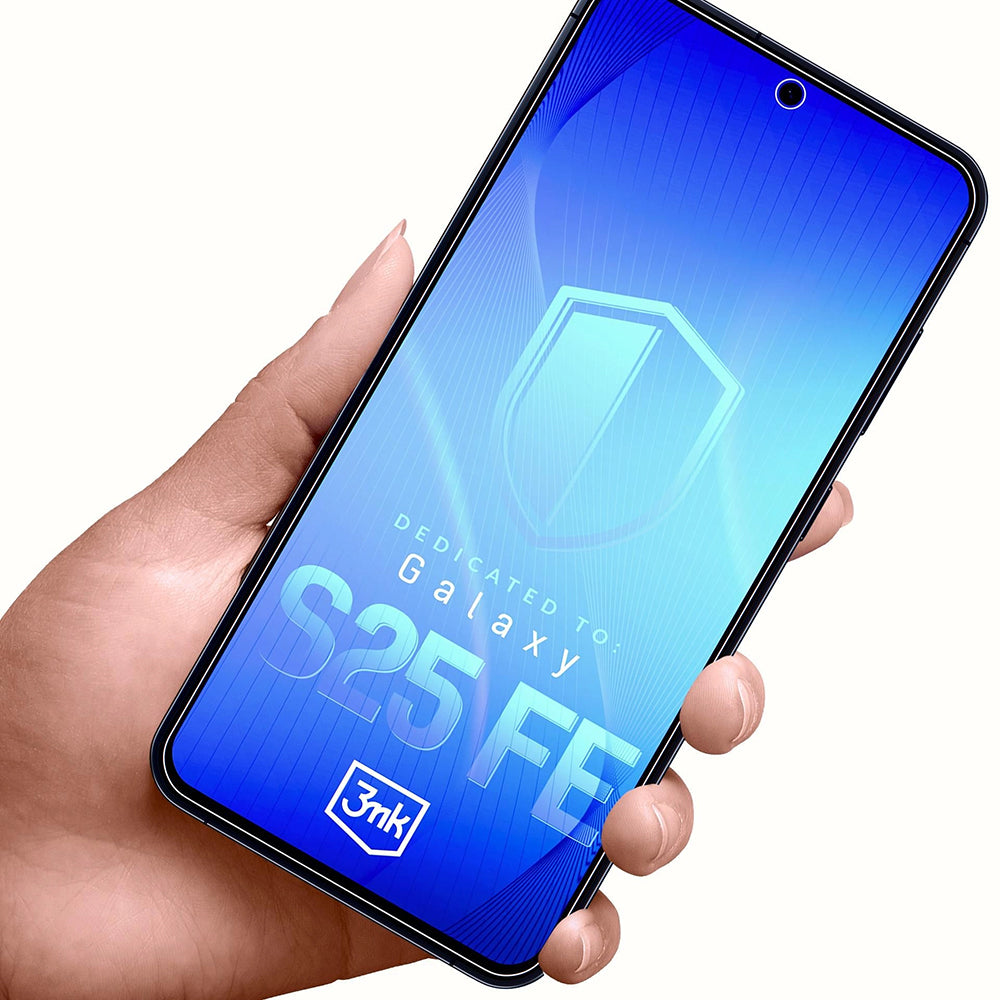 Schutzfolie 3MK FlexibleGlass für Samsung Galaxy S25 FE, Flexibles Glas, Vollverklebung