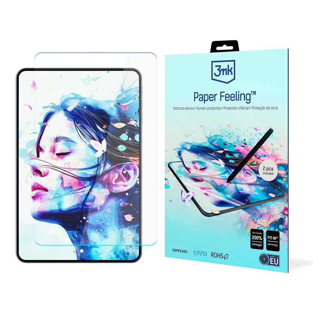 3MK Paper Feeling Displayschutzfolie für Apple iPad (2025) / (2022), Kunststoff, 2er-Set
