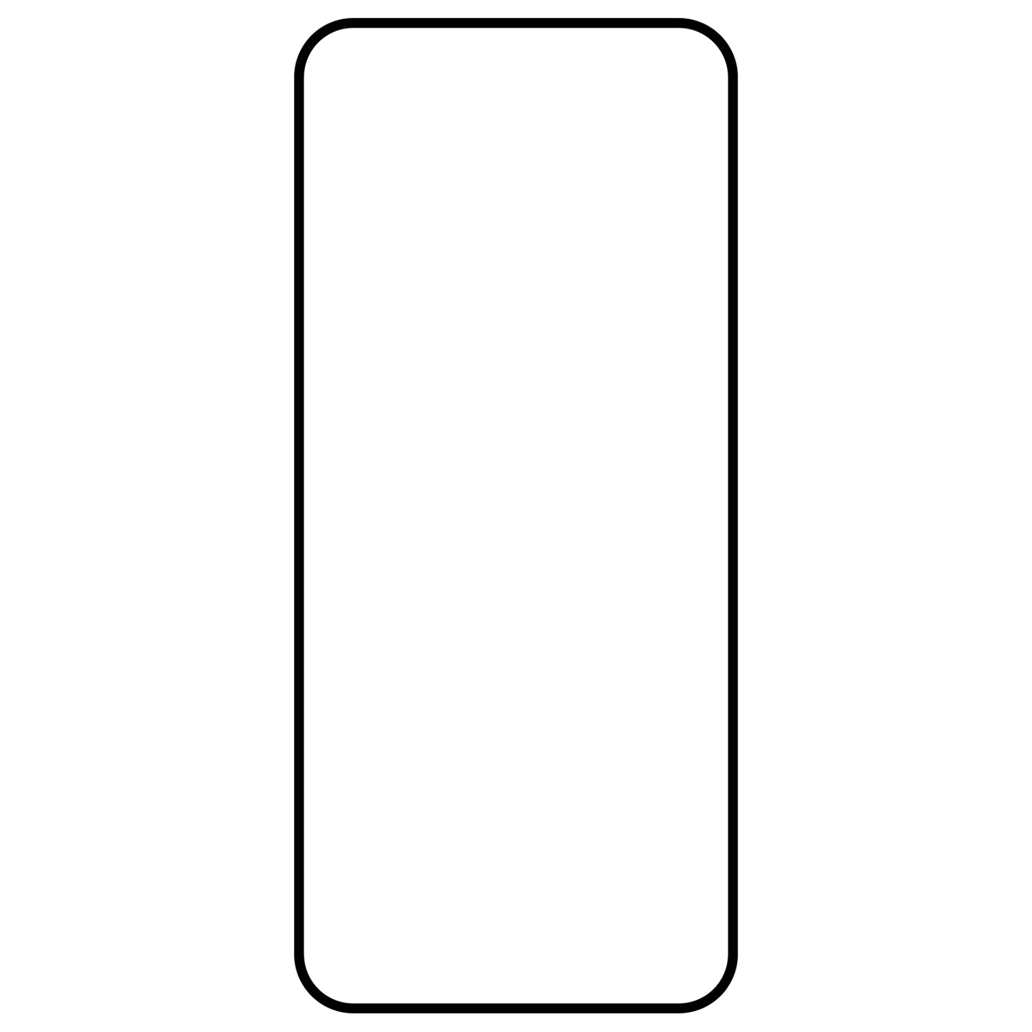 Blue Shield Displayschutzfolie für Samsung Galaxy S24 FE S721, geschütztes Glas, Vollverklebung, Case Friendly, Schwarz