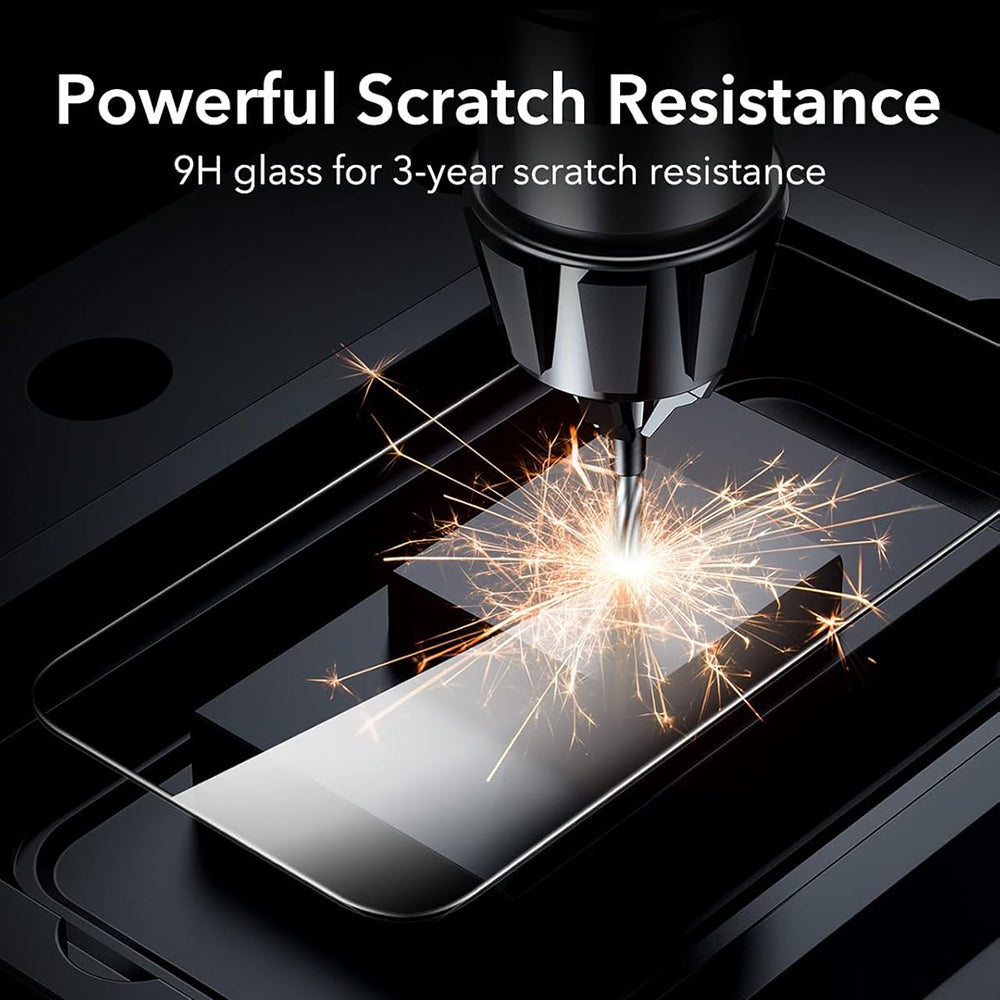 Anank Displayschutzfolie für Apple iPhone 15 Pro Max, gehärtetes Glas, Full Glue, 3D, 10 Stück Set