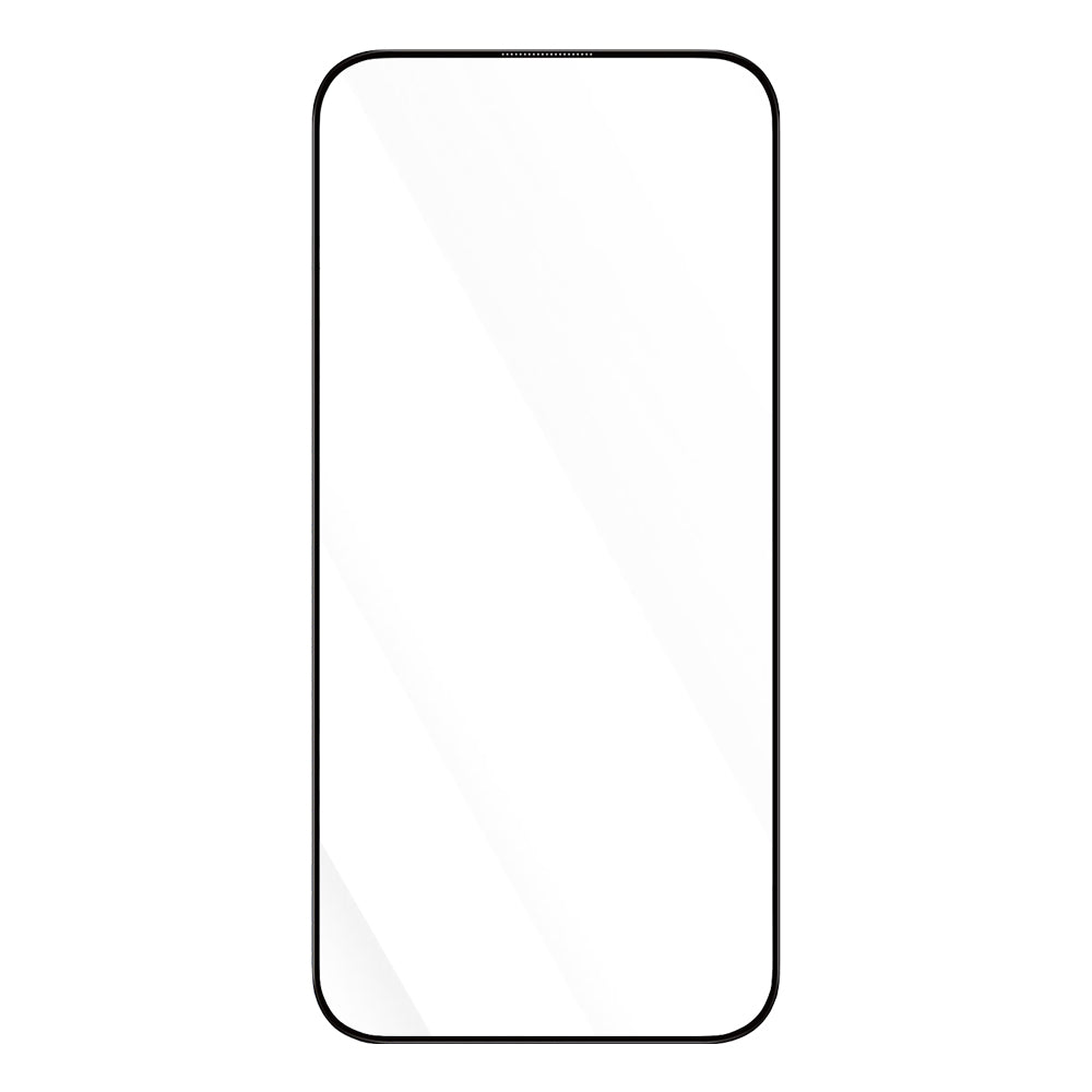 Blueo Anti-Dust HD Screen Protector Film for Apple iPhone 14 Plus / 13 Pro Max, Tempered Glass, Full Glue, Black