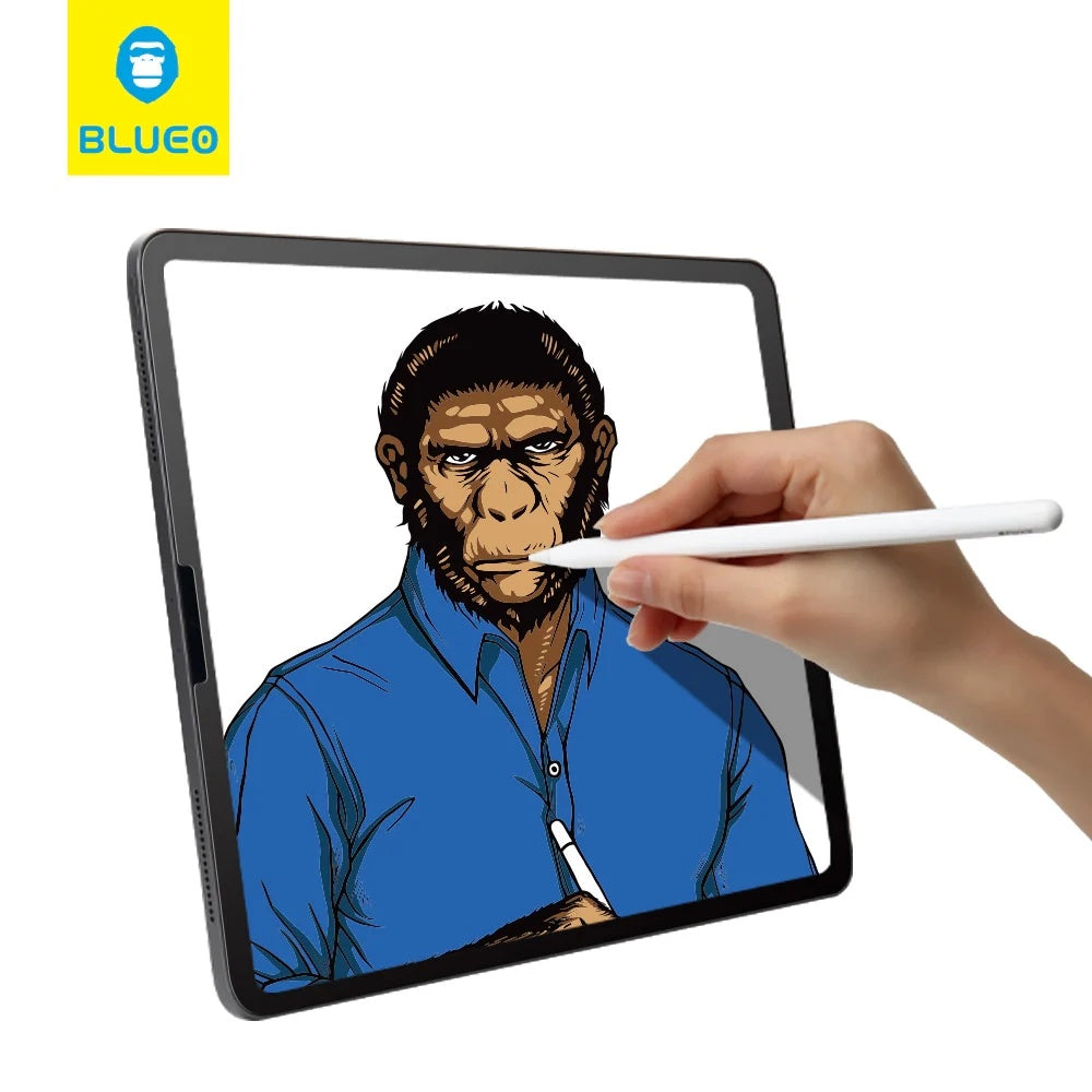 Blueo Special Writing Displayschutzfolie für Apple iPad 10.2 (2021) / 10.2 (2020) / 10.2 (2019), Kunststoff
